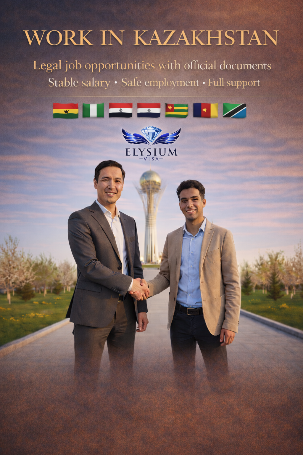 Kazakhstan visa services